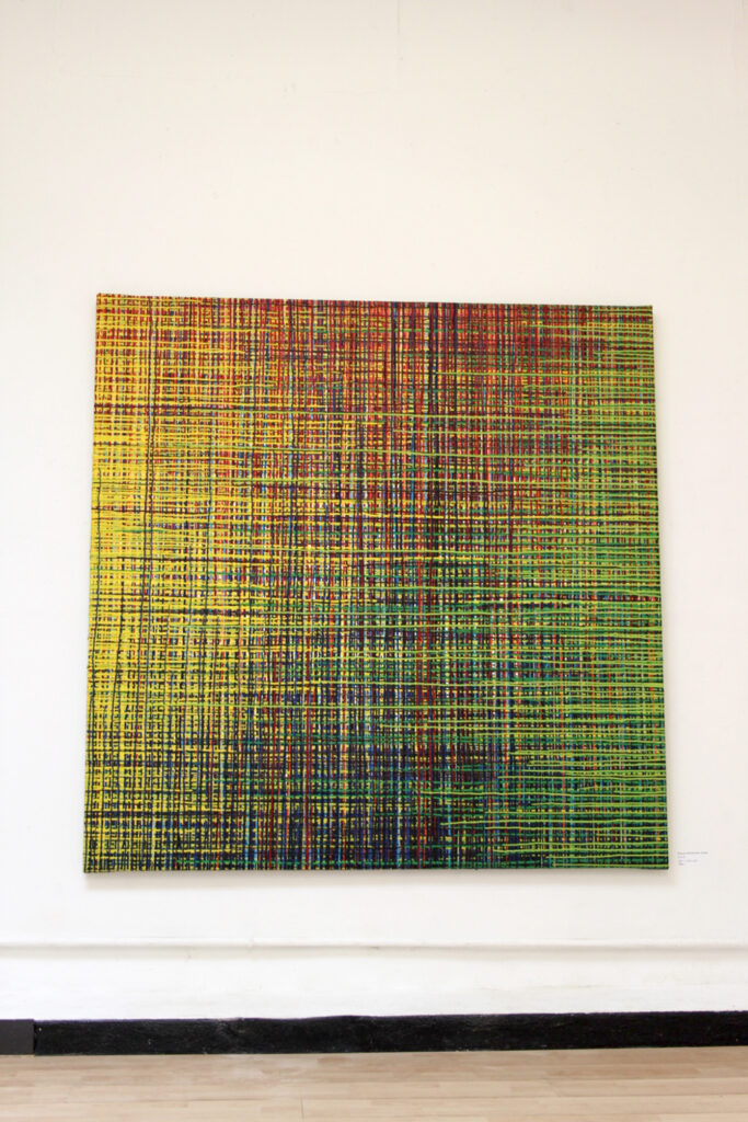 "F.s.t. No.718", 2013. Oil on Canvas, 2x2m, 7180sFr., Kunst Art - Dominik Lipp