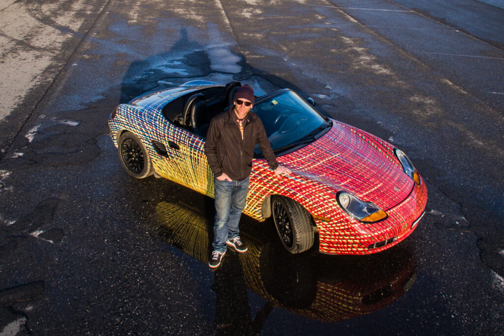 "Porsche Boxster F.S.T.986", Art Car, 2000-2015, Photo: S.Jurendic, Kunst Art - Dominik Lipp