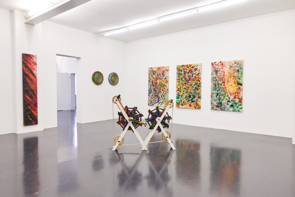 "Soloshow Cycle of art", Kunstraum Aarau, 2022, Foto: Rob Nienburg